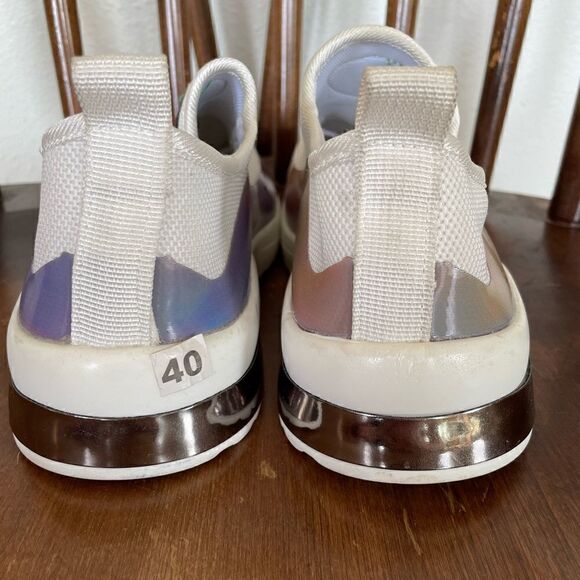 Metallic Shine Slip On Shoes Size 9 - Picture 6 of 7